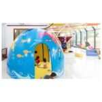 La bulle musicale, le cocon igloo qui favorise l'éveil sensoriel des bambins