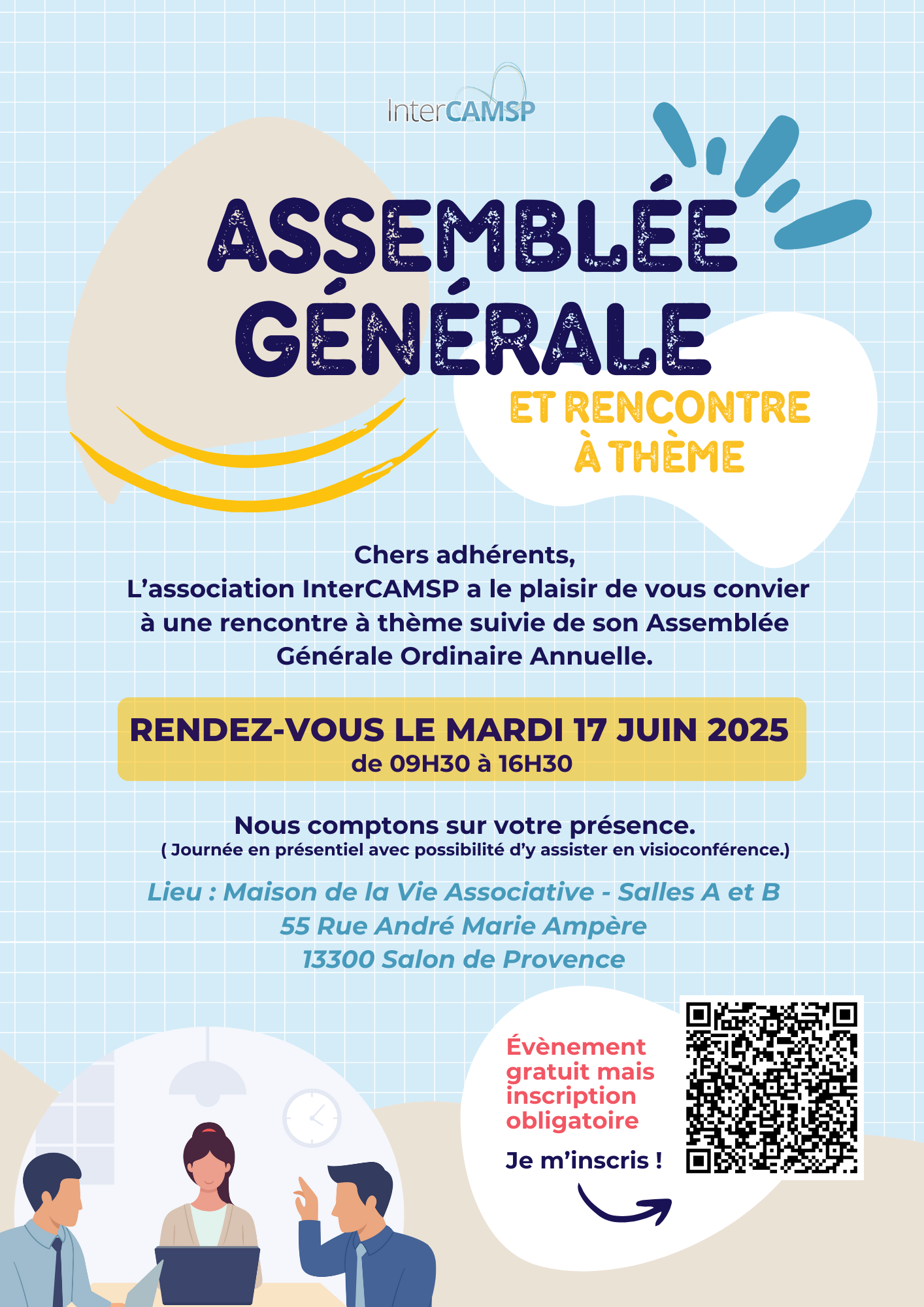 Invitation Assemblée Générale et Rencontre à thème
