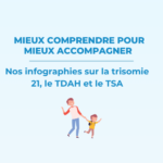 Mieux comprendre pour mieux accompagner : nos infographies sur la trisomie 21, le TDAH et le TSA